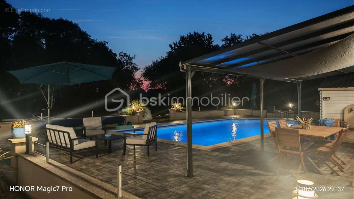 Élégante maison de campagne avec piscine - photo 23