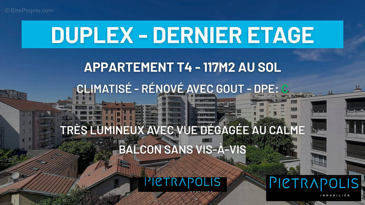 Appartement à VILLEURBANNE