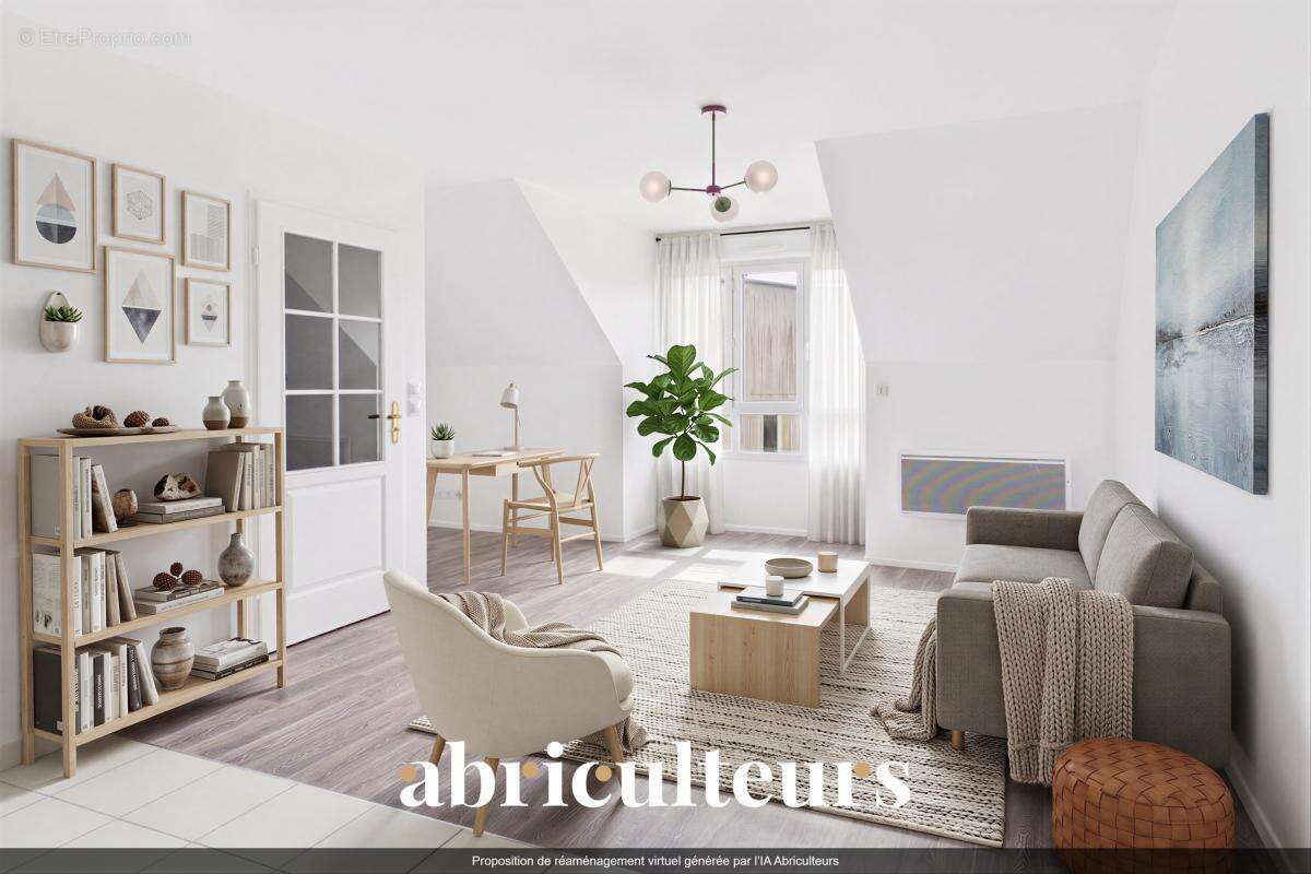 Appartement T2 au dernier étage avec vue dégagée sur le pigeonnier et les jardins – Résidence de standing à Survilliers - photo 4