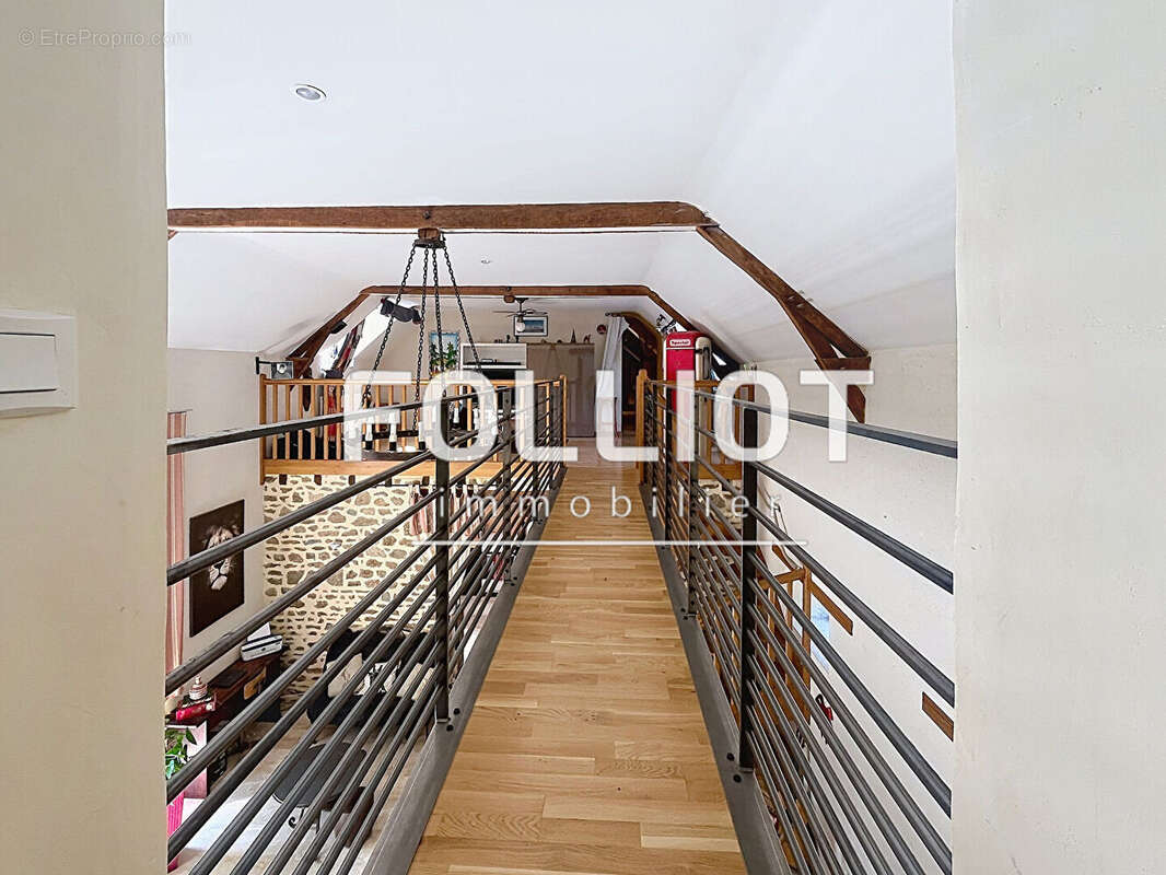A vendre - Longère en pierre rénovée avec piscine - Le Châtellier (35133) - photo 10
