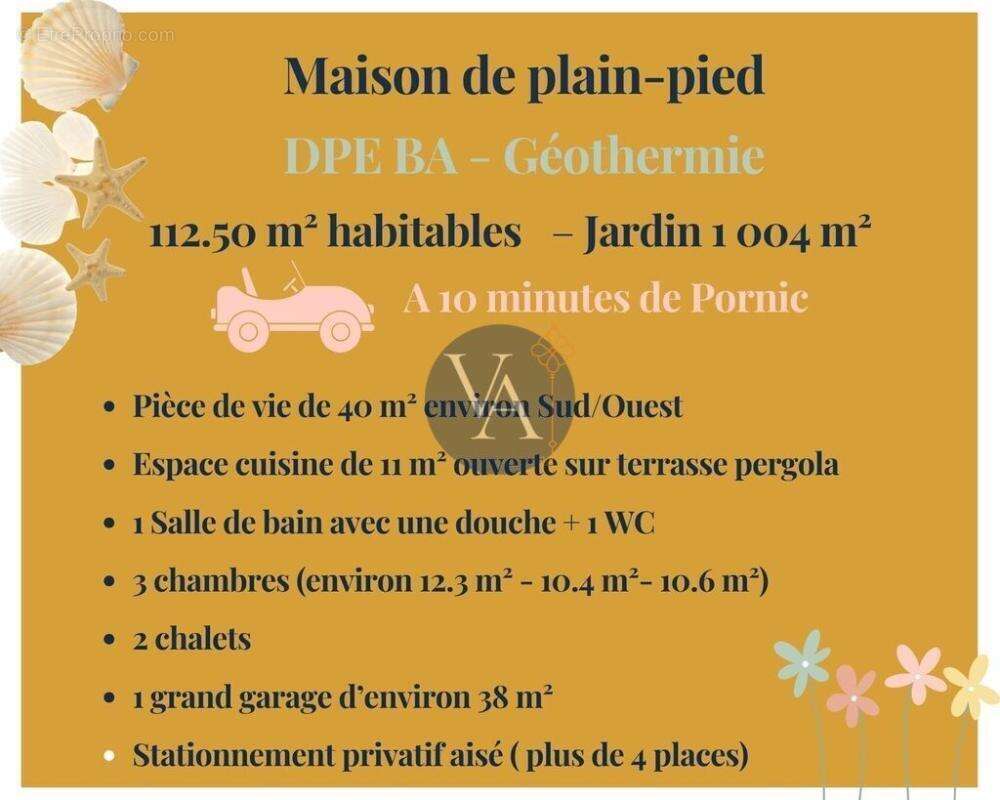 Tharon-Plage – maison de plain-pied, 113 m² - photo 8