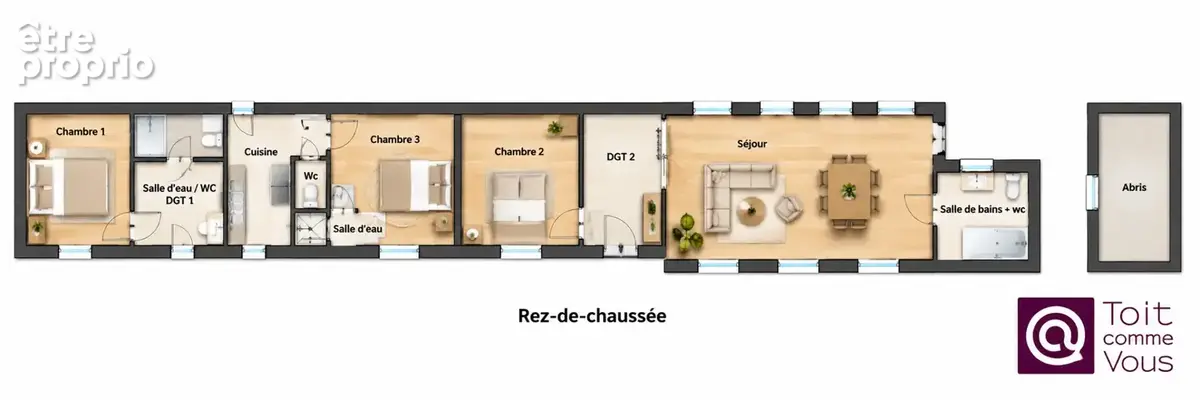 MONTREUIL * Ligne 11 Hôpital * jardin de 200m2 * Bon potentiel - photo 2