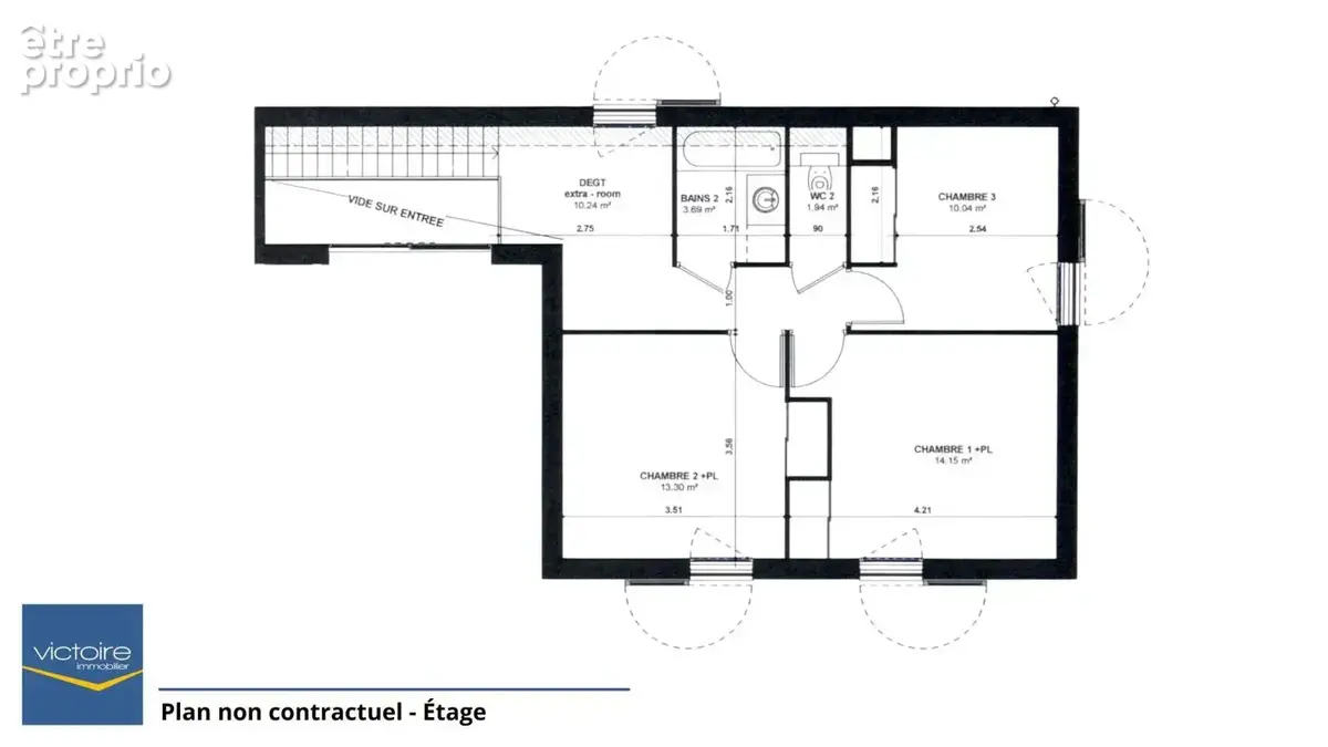 T4 Duplex récent de plus de 119m² - 3 ch + bureau  - 2 terrasses - photo 20