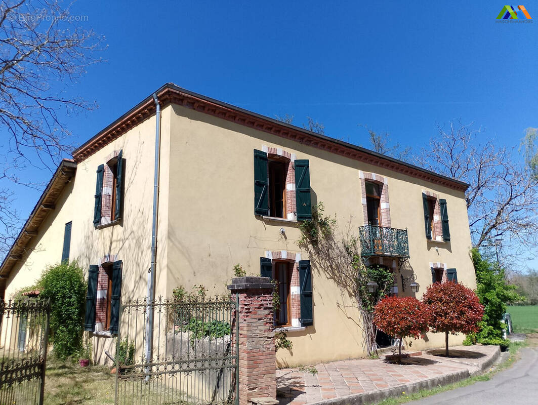 Elegant Maison de Maître near L'Isle-en-Dodon with traditional French architecture. - Maison à L'ISLE-EN-DODON