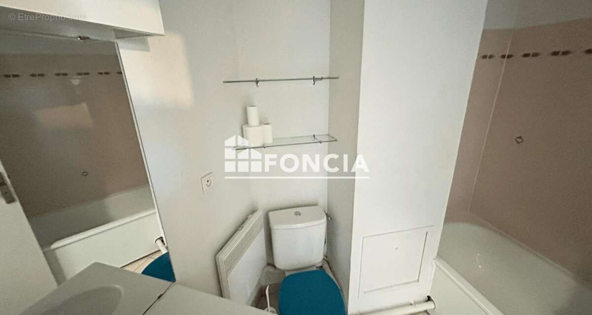 Grand t1 34m2 avec balcon et pkg ss-sol - marengo / bonnefoy - photo 8