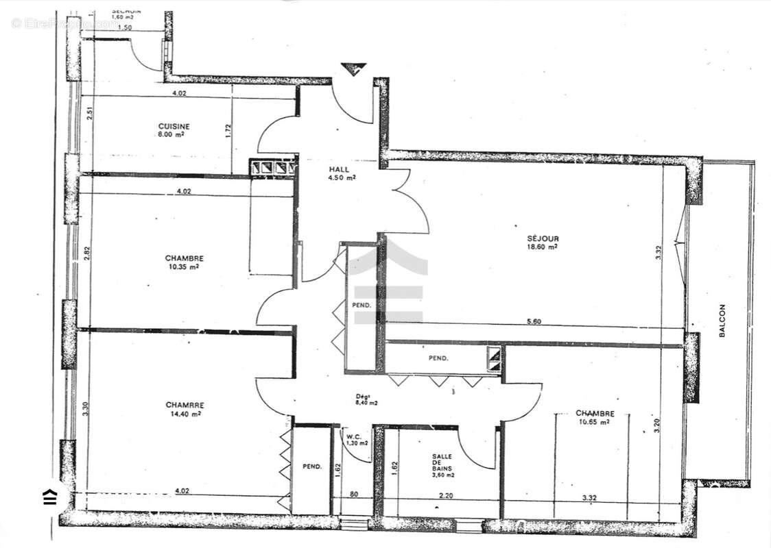 Appartement à RUEIL-MALMAISON
