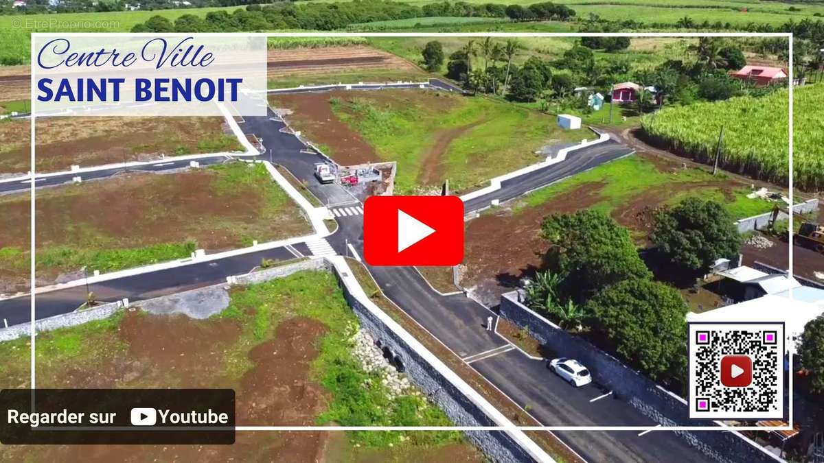 Terrain à SAINT-BENOIT
