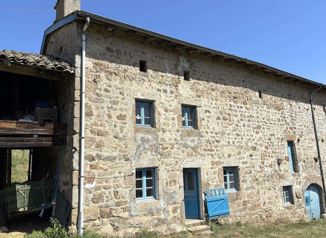SAINT ANTHEME 63660 Fermette en pierre à rénover 110 m² au sol sur 1000m² de terrain - photo 3