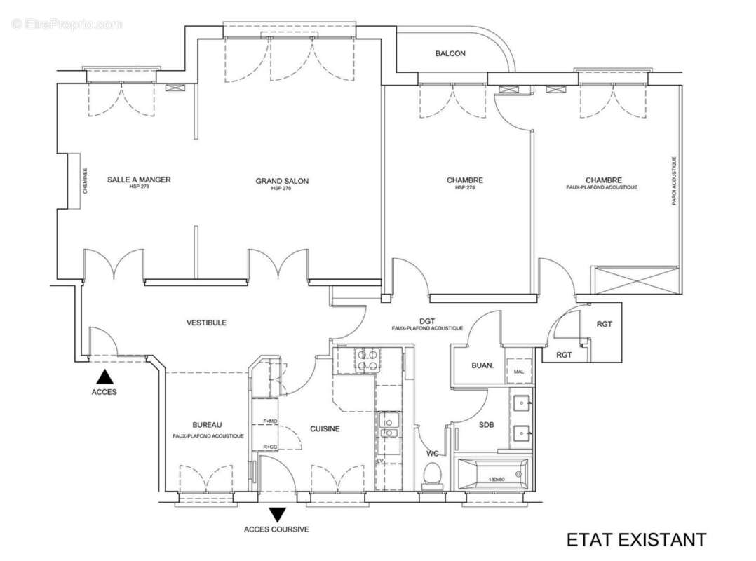 Appartement à PARIS-15E