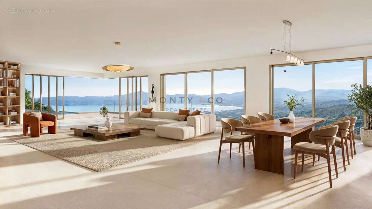 Vente villa 5 chambres vue mer dans un domaine privé a Grimaud - photo 3
