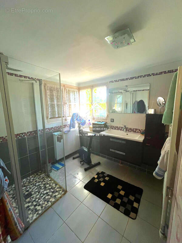 salle d&#039;eau suite parentale - Maison à PORT-DE-PILES