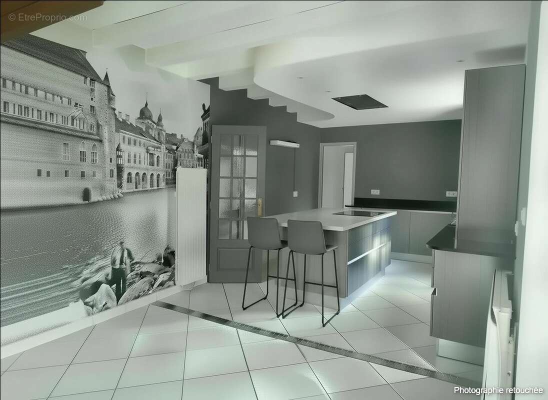 photo retouchée - Maison à SAVONNIERES