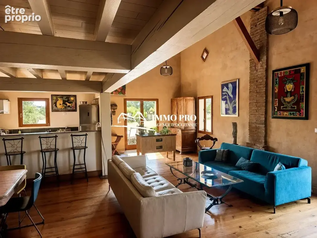 Samatan  Maison rénovée et son couloir de nage  VUE PYRENEES - photo 5