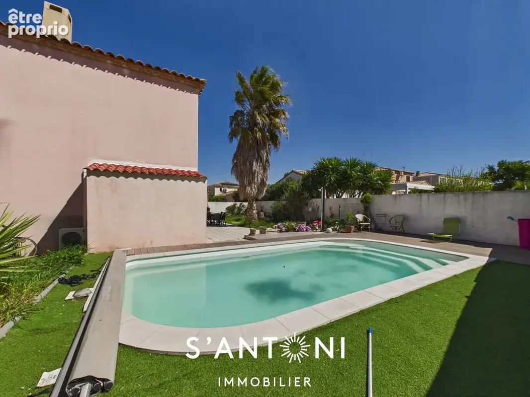 Exclusivité  vendres  maison 106 m²  3 chambres  piscine  terrain 400 m²  dpe b/a - photo 2