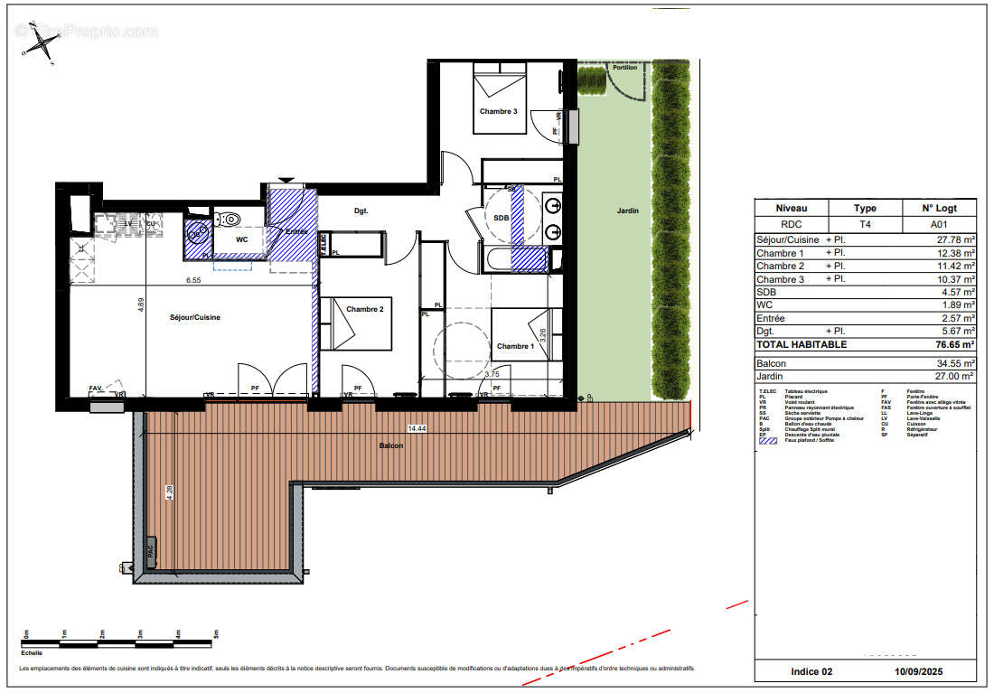 Appartement à TOULOUSE