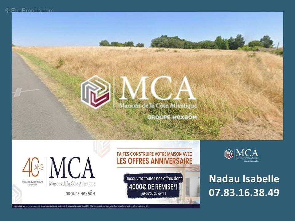 Terrain à LA LANDE-DE-FRONSAC