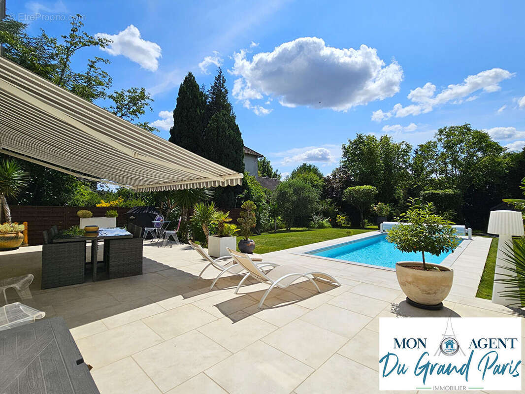 Maison contemporaine avec piscine Linas Marcoussis proche Grand Paris Sud Plateau de Saclay - photo 4