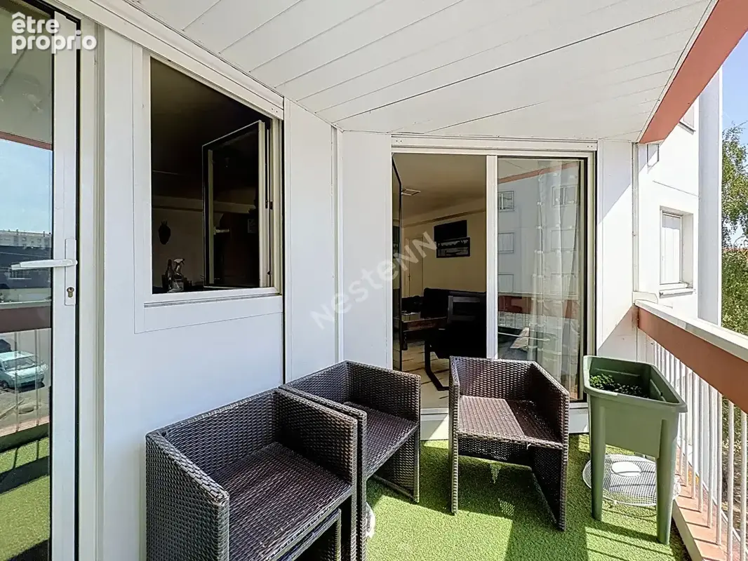 Appartement 4 pièces à vendre à Rezé - 3 chambres, balcon, cave - photo 2