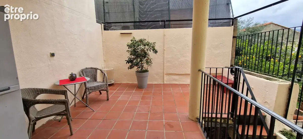 Ille sur tet - maison de village traversante avec terrasses et garage- sud - photo 11