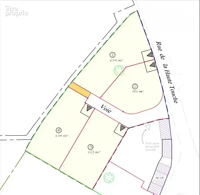 Terrain 629 m² à vendre à Mayenne (53100) - photo 4