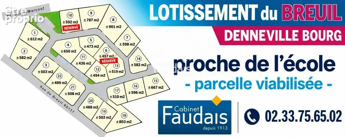 Terrain 473 m² à vendre à Portbail (50580) - photo 2