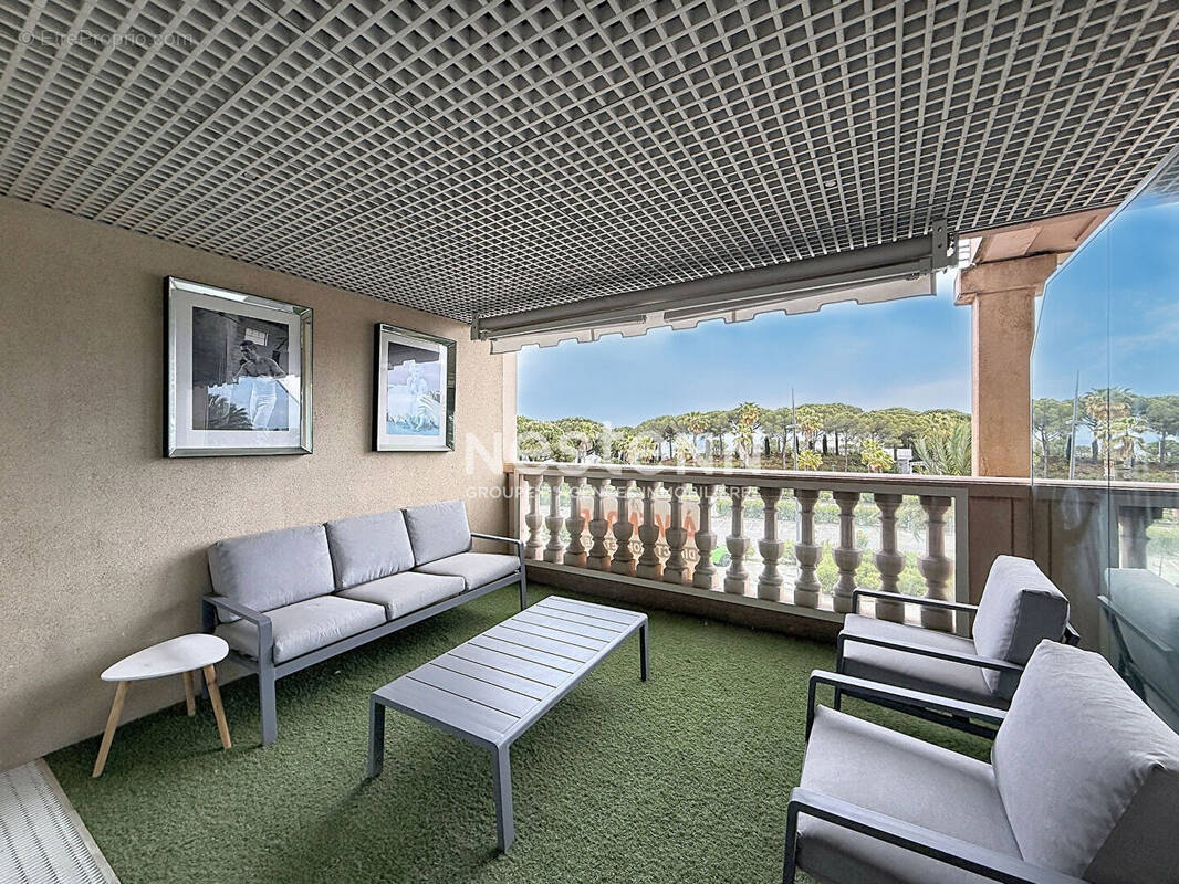 Golfe-juan - 2 pièces - 50m2 - vue mer - piscine - grande terrasse - garage - photo 1