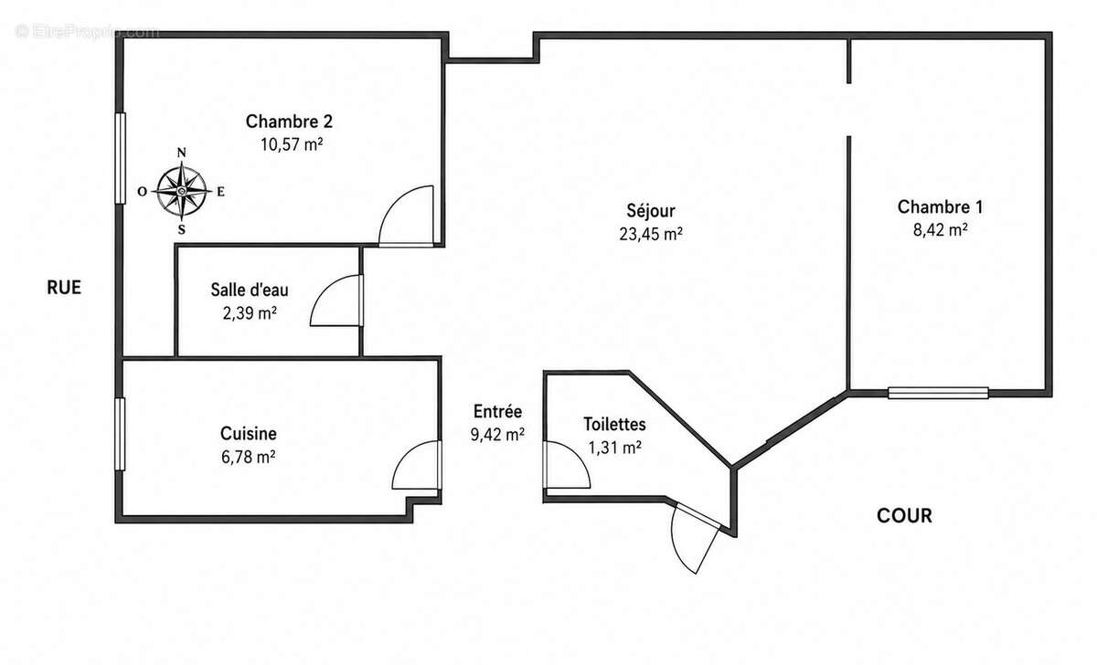 Appartement à PARIS-14E