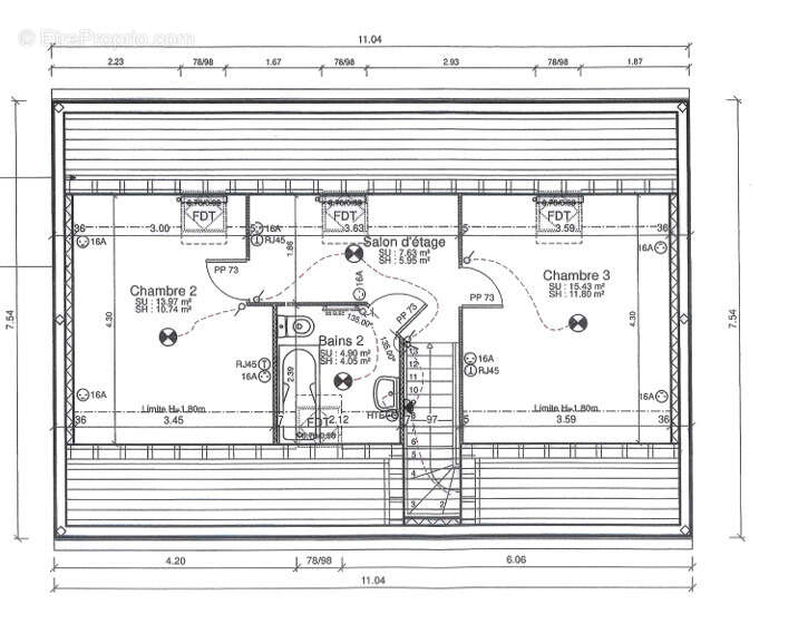 Maison neuve 3 chambres à 15 mn d'Houdan Accès rapide N12 et A13 - photo 15