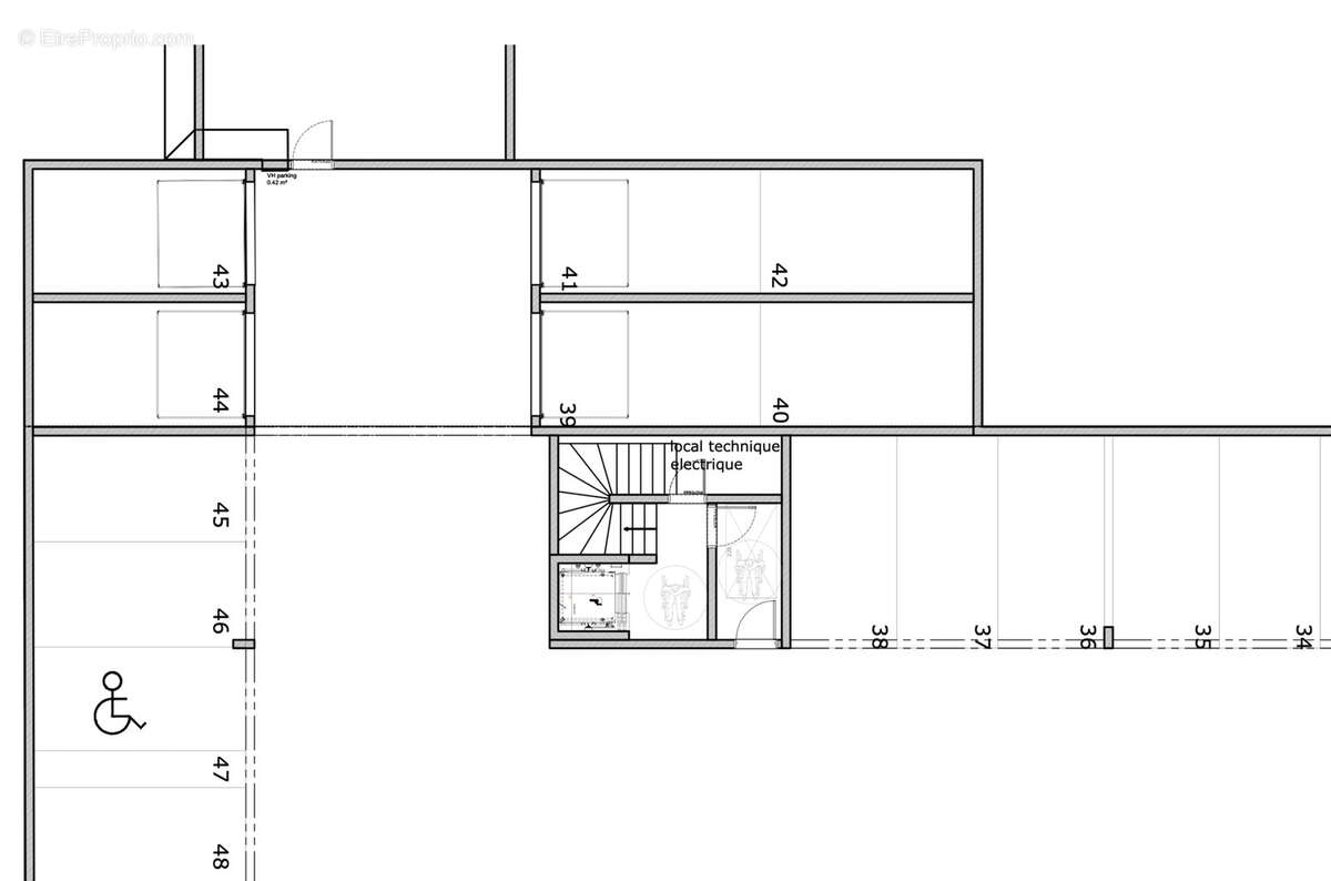 Parking à CORMEILLES-EN-PARISIS