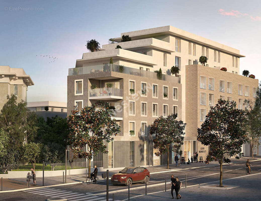 Nantes Monselet / Studio 24,61m² / résidence neuve COUR MONSELET / Livré en Aout 2025 / DPE en A / - photo 6