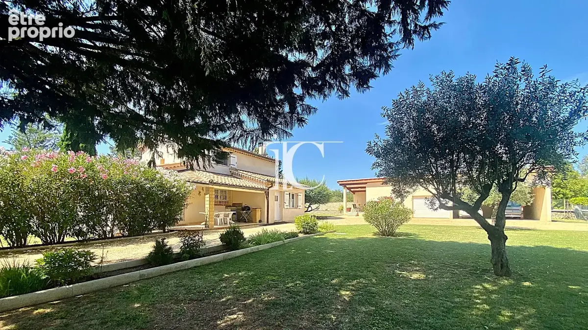Saint ambroix, maison 89m2, 2 chambres + coin bureau/nuit, garage, dependance, piscine, sur 2584m2 - photo 1