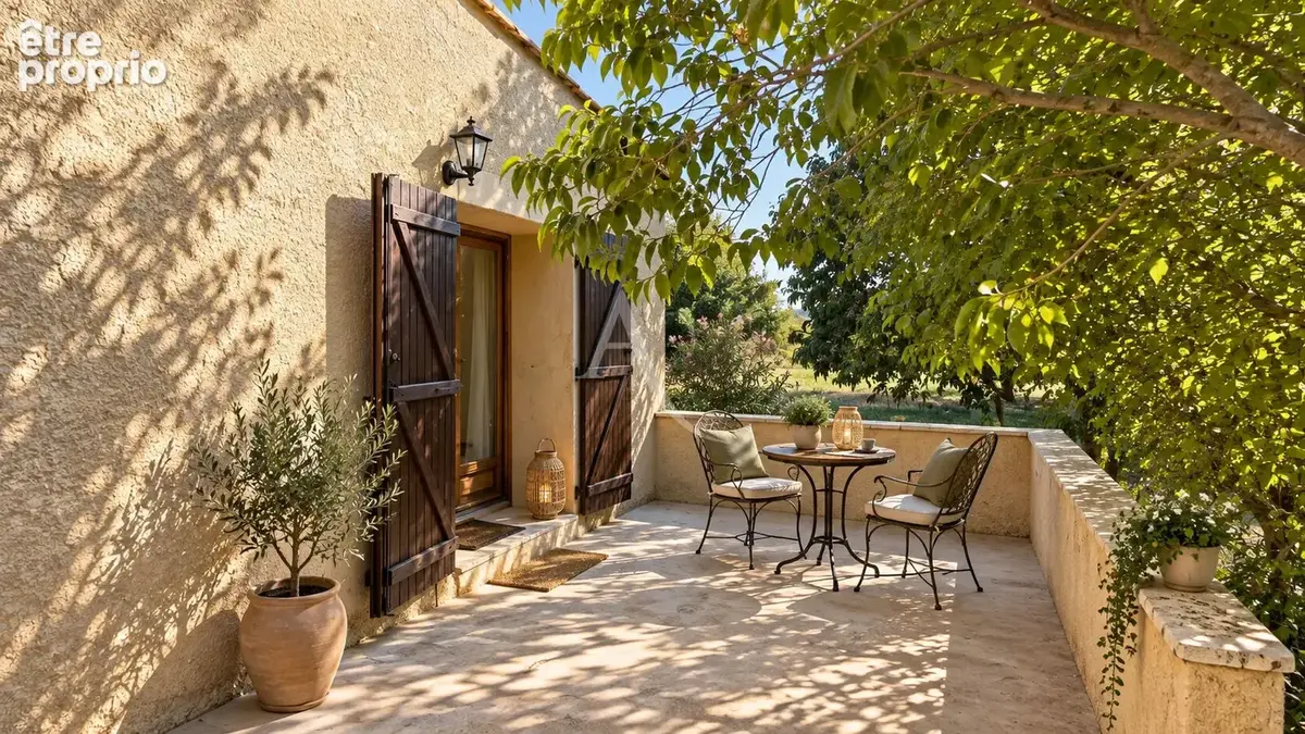 Propriete forcalquier villa dependance piscine hangar jardin - photo 17