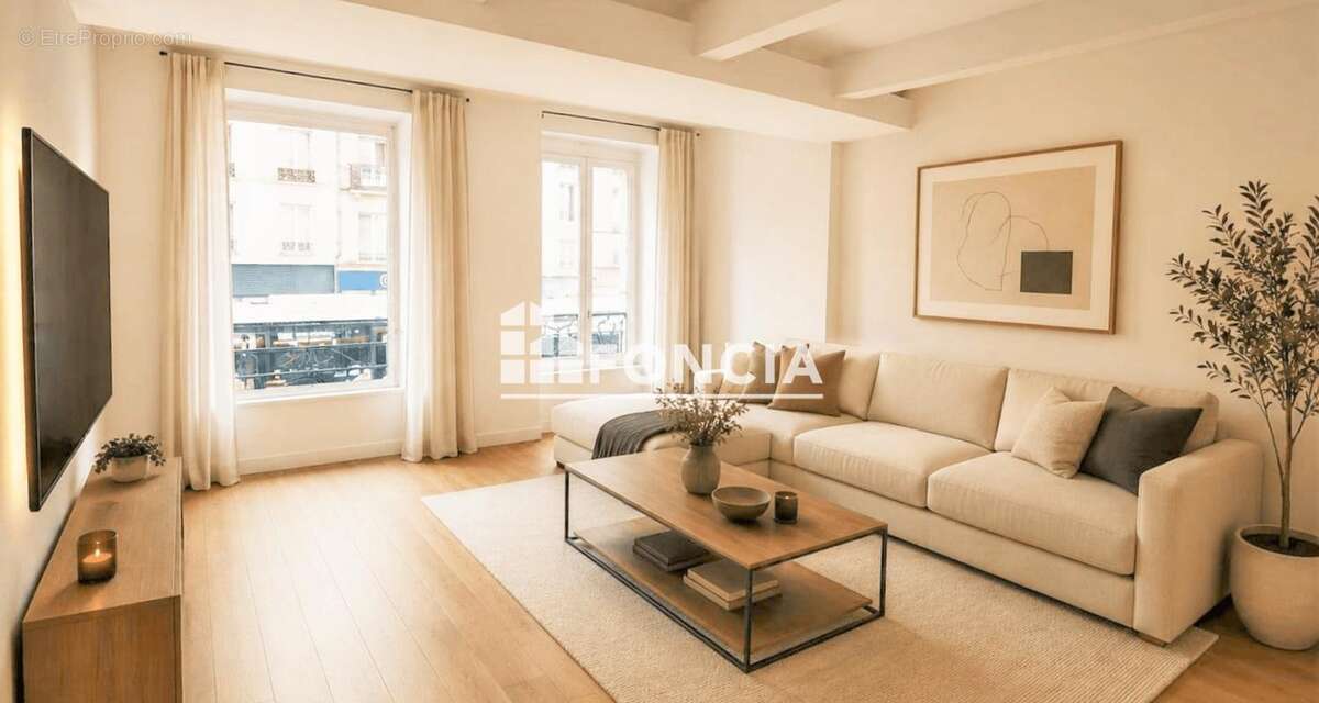 Paris iii – reaumur-sebastopol / rue saint martin – appartement traversant et lumineux - photo 3