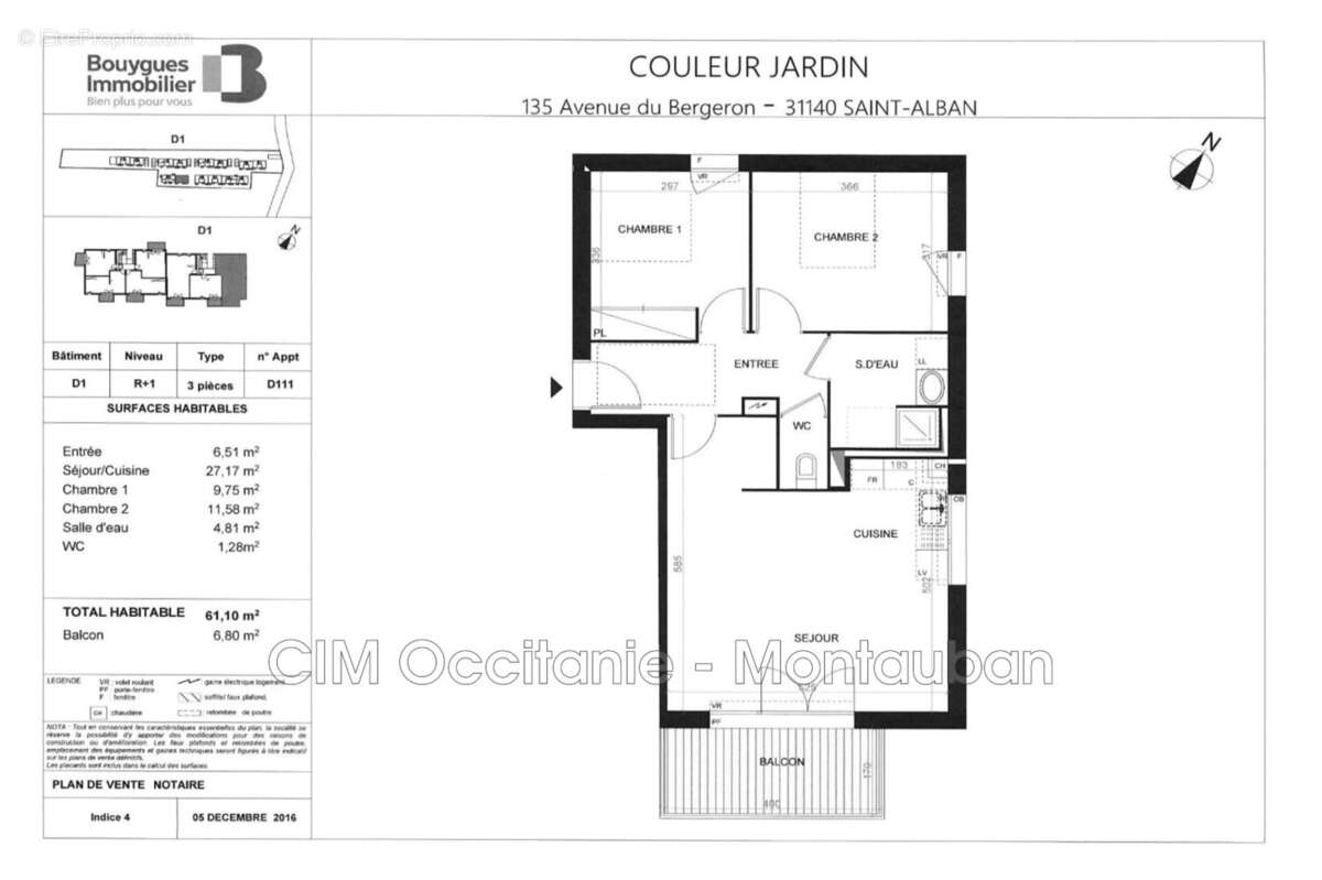 Appartement à SAINT-ALBAN
