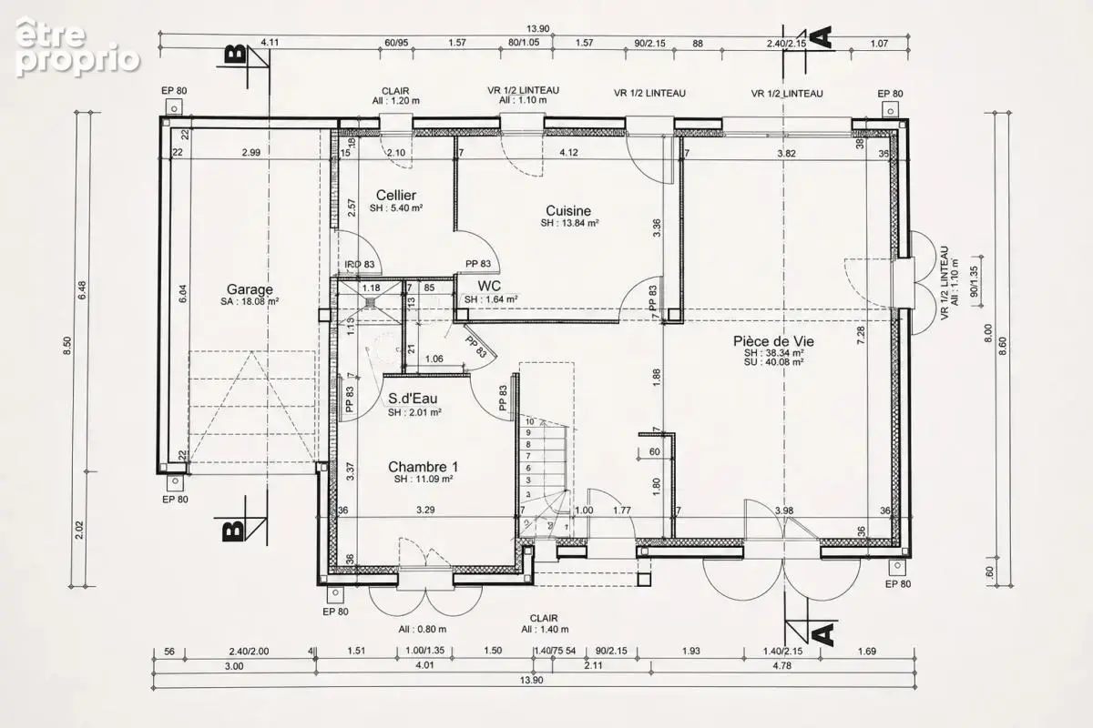Une maison familiale avec jardin - 122 m² - Monnaie - photo 16