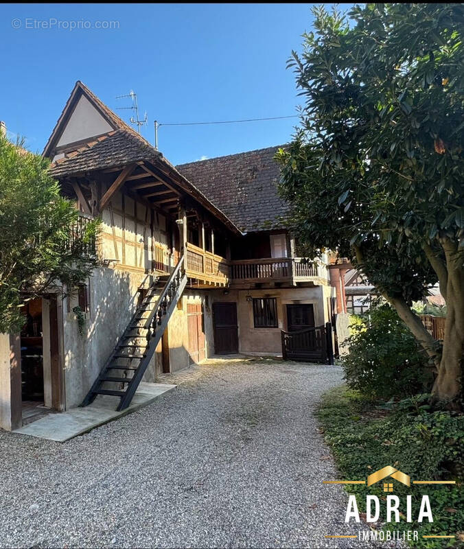 Maison à BREUSCHWICKERSHEIM
