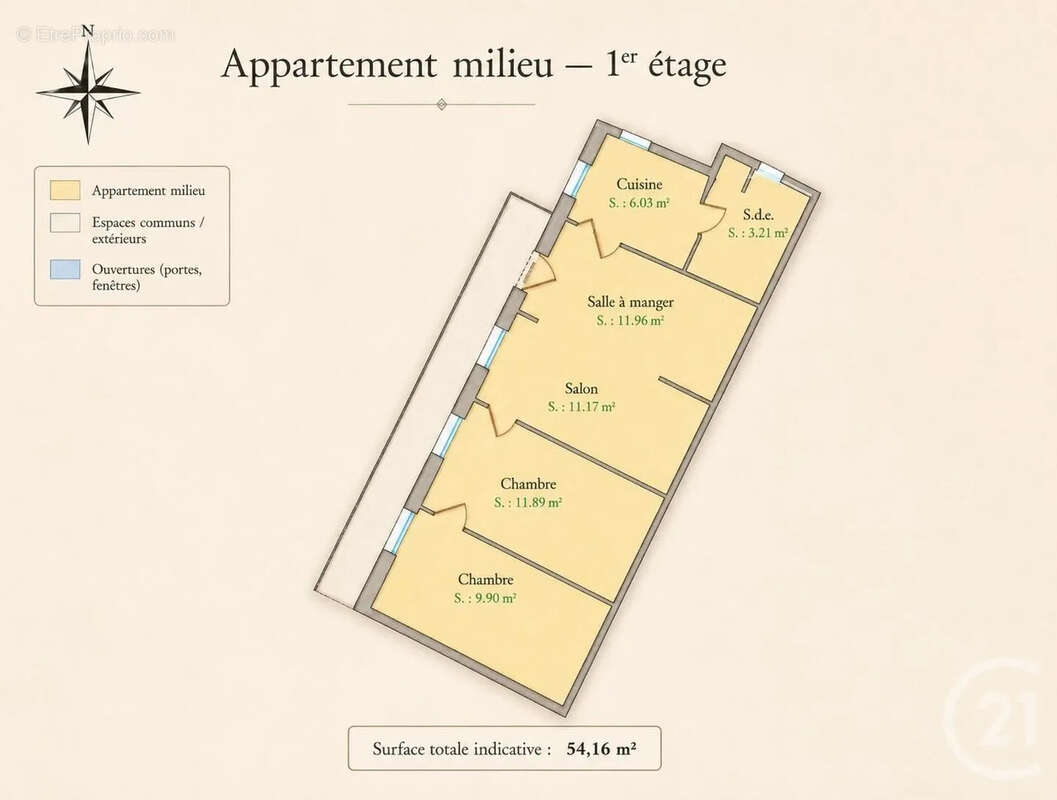 Appartement à BEAULIEU-SUR-MER