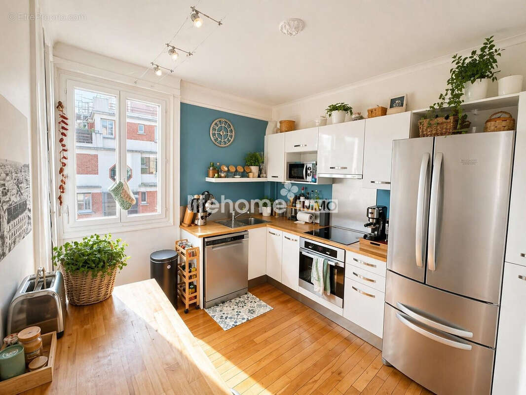 Cuisine - Appartement à SAINT-CLOUD