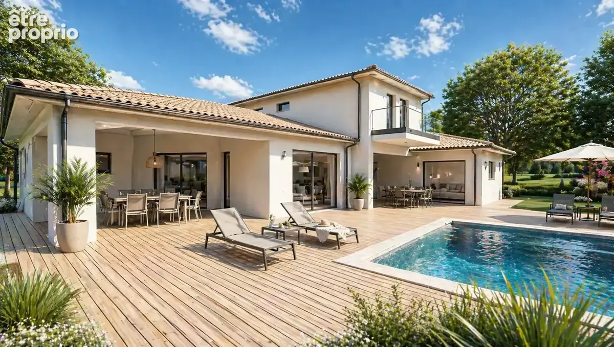Terrain à bâtir de 900 m² à CAMBLANES-ET-MEYNAC (33) - photo 2