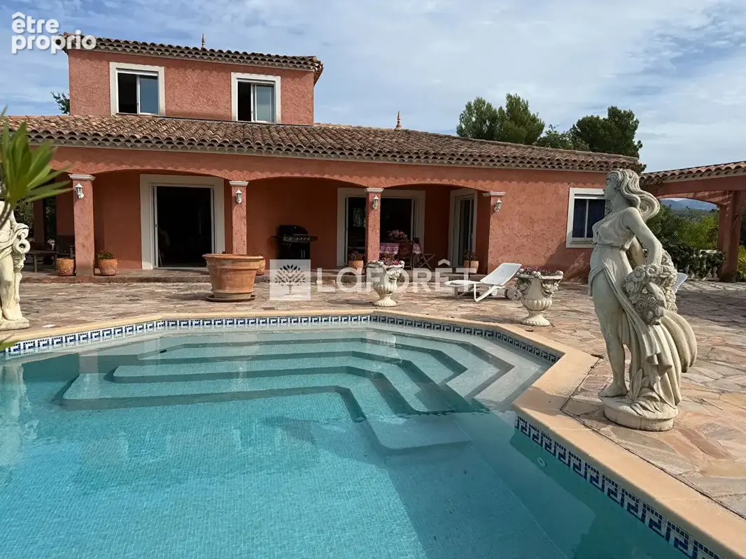 Propriété provençale vue panoramique Piscine balnéo et Helisurface - photo 1