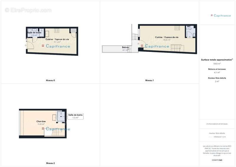 Appartement à ALBERTVILLE