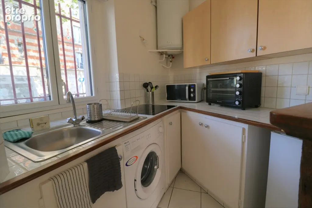 Appartement 1 pièce à vendre à La Garenne-Colombes, rez-de-chaussée, calme et bien équipé - photo 3