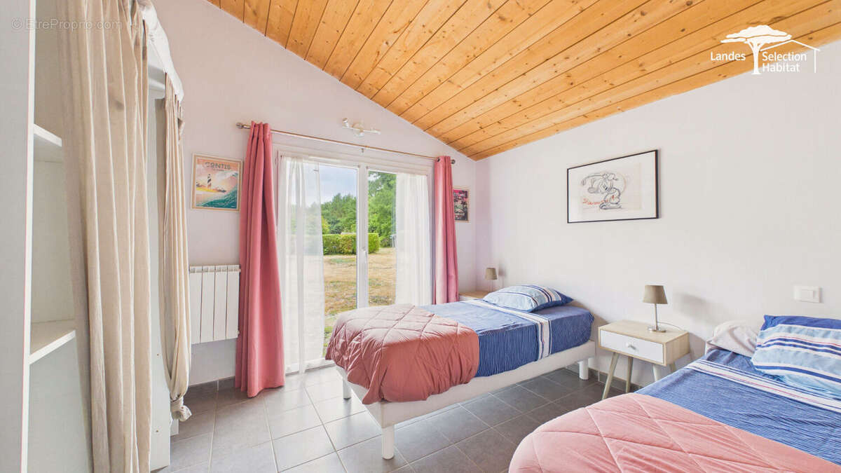 2 belles maisons landaises avec piscine et airial  (revenus gîte) - photo 12