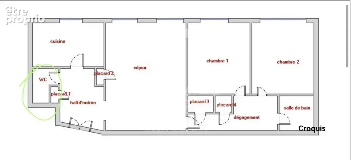 Nice - carré d'or -  rare opportunité / appartement a rénover : - photo 5