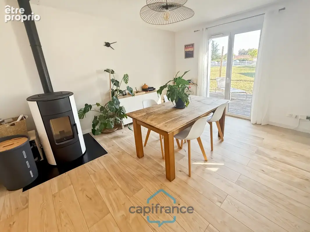 Dpt Landes (40), à vendre CAZERES SUR L'ADOUR Maison contemporaine T4 de 88 m² habitables en plain pied + garage de 20 m² sur 63 - photo 4