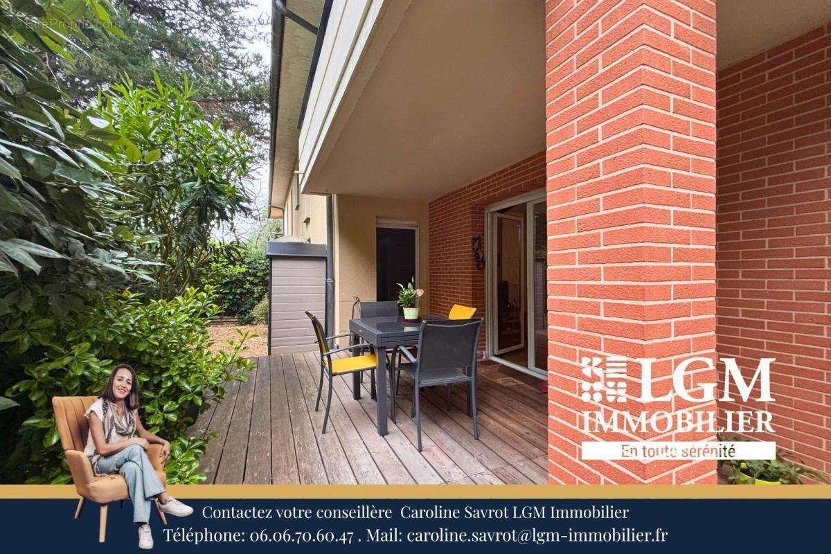 GAGNAC SUR GARONNE – 31150 - Appartement T3 d'environ 58 m² avec jardin et place de parking - photo 10