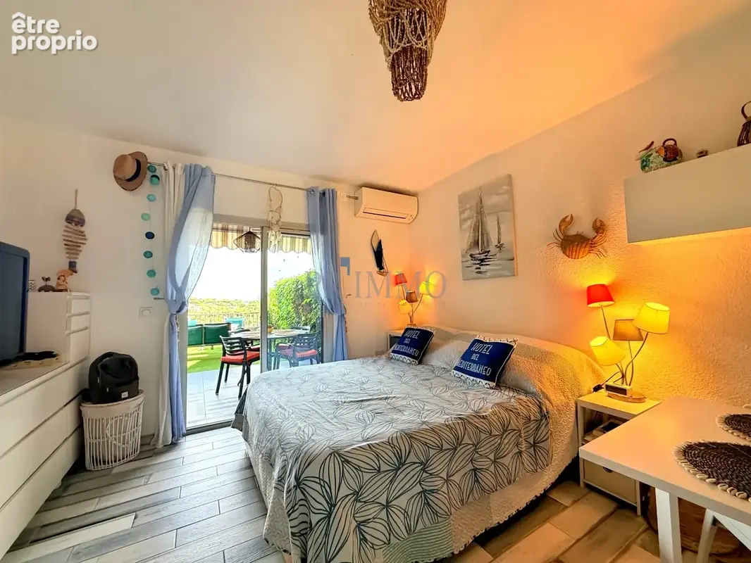Sainte-Maxime   Appartement de 23,35 m2 au rez-de-chaussée, aperçu mer, terrasse belle vue piscine, parking - photo 9