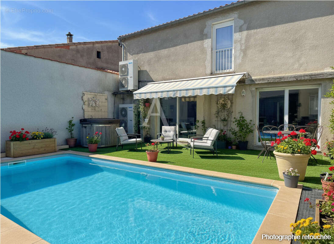 TOULOUSAINE  T6  255m² avec piscine  et salle de cinéma - photo 4