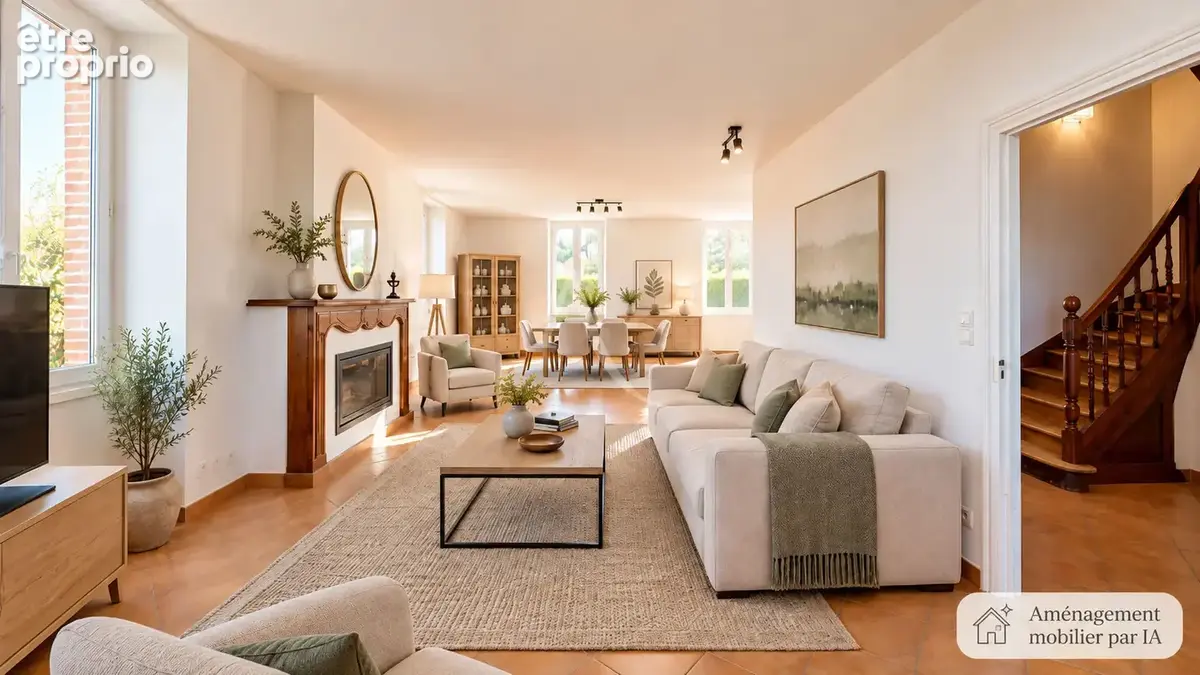 Maison de caractère 272 m² avec piscine  - La Tour-du-Crieu - photo 3