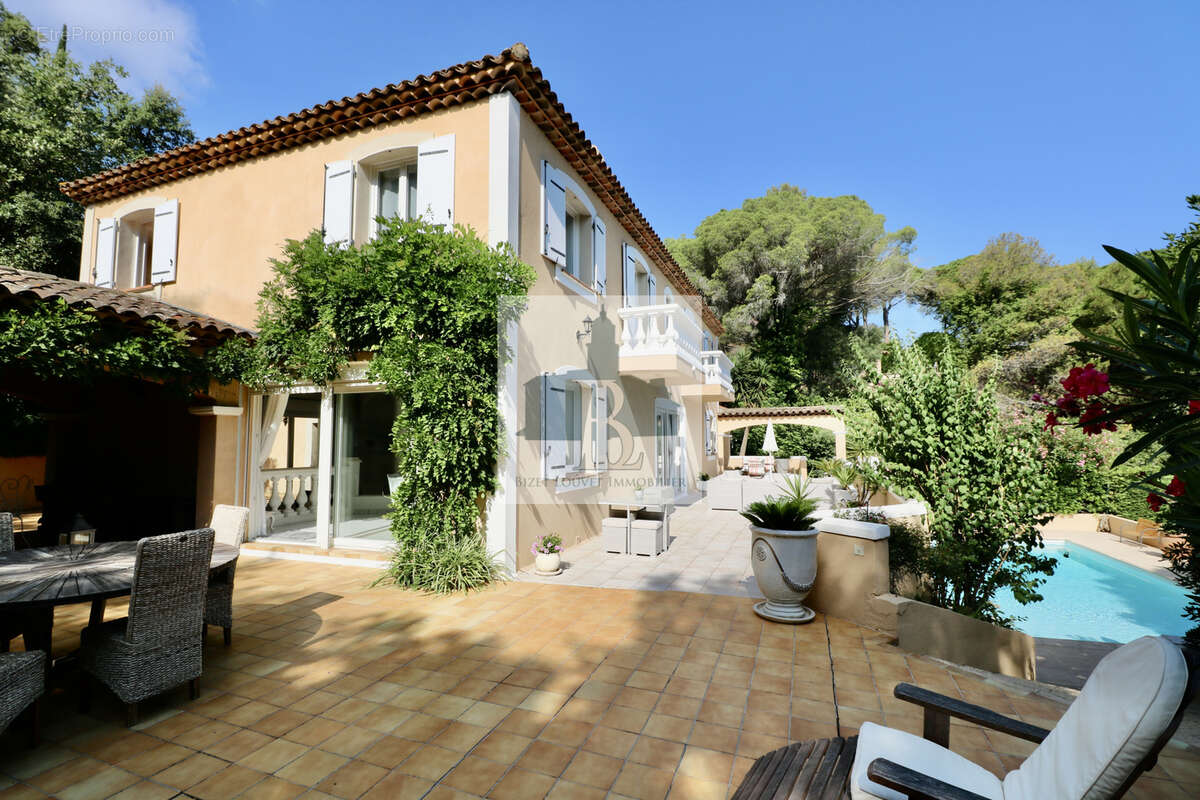 Gassin, villa, vue mer de l'étage, aux portes de Saint-Tropez, - photo 4
